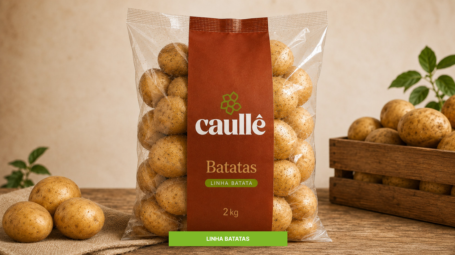 Caullé · Embalagens — Linha batatas