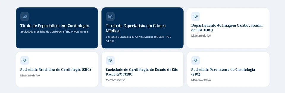 Dr. Esdras Prado — Títulos e sociedades