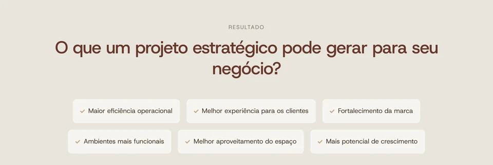 Gastrô Arquitetura — O que um projeto gera