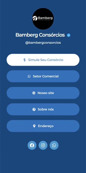 Link page for Bamberg Consórcios