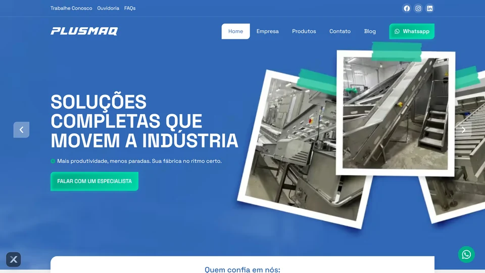 Plusmaq — Página inicial · desktop