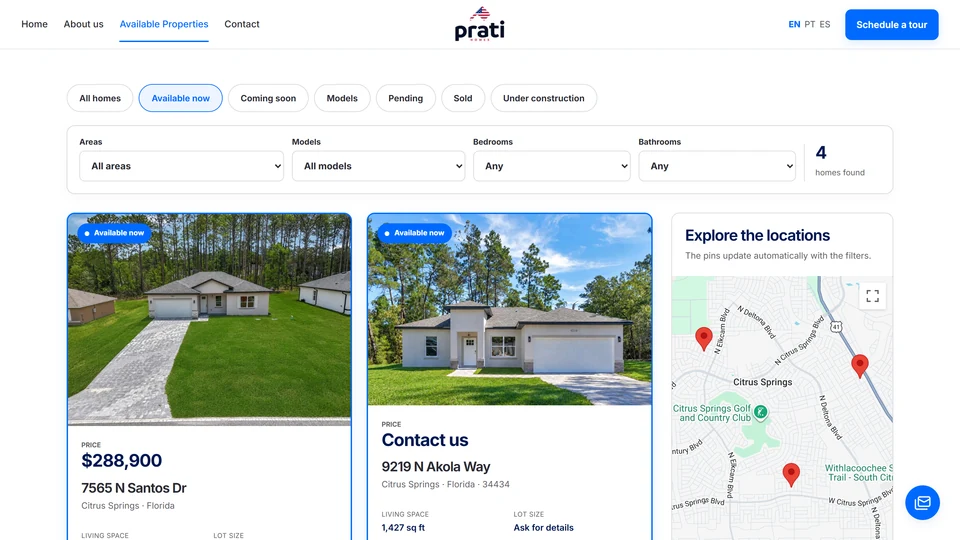Prati Homes — Imóveis disponíveis · desktop
