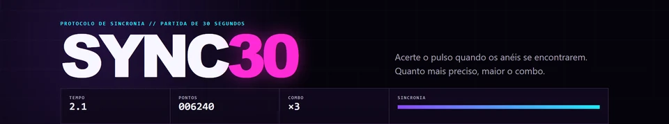 SYNC30 — O placar da partida